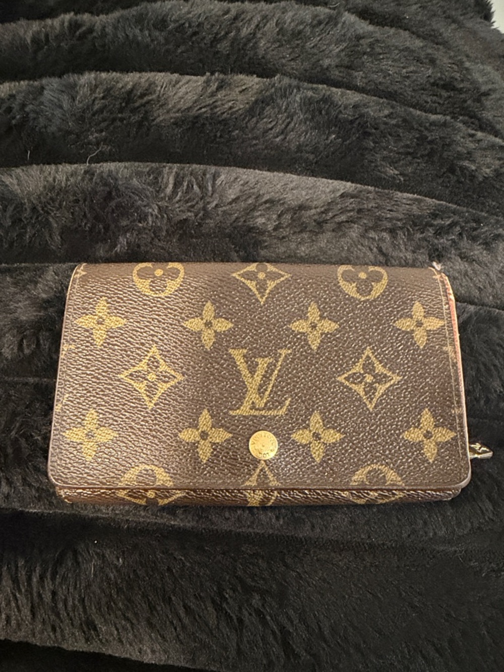 Louis Vuitton Monogram Continental Wallet - Brown/Gold
